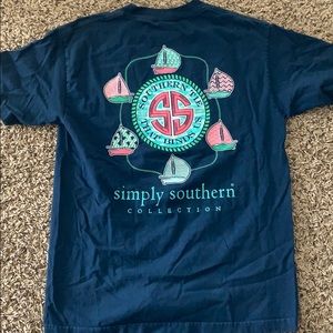Simply southern navy t-shirt